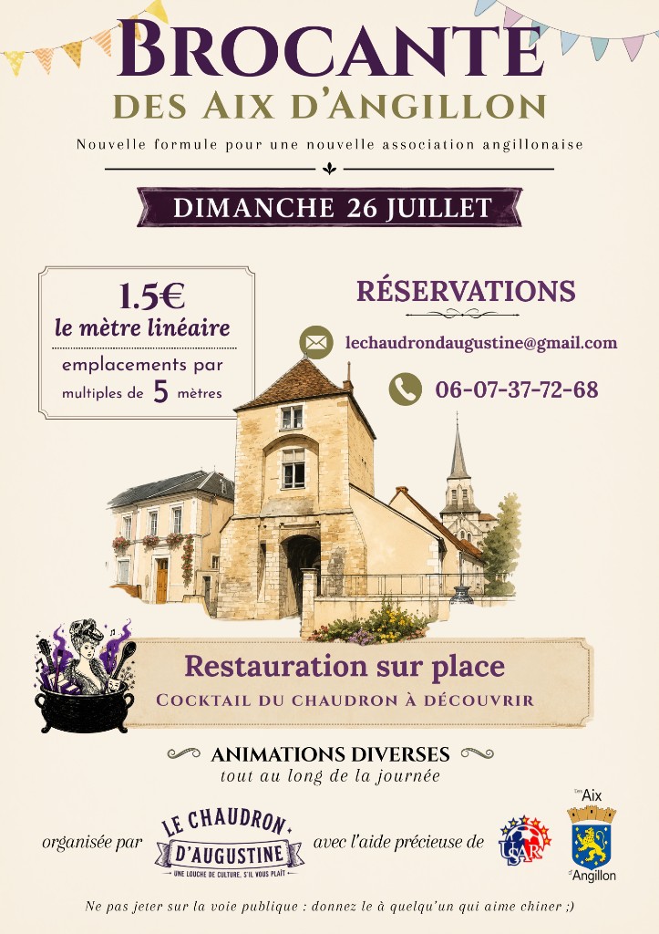 Brocante des Aix-d'Angillon